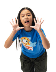 Thicc Shark Pizza Time T-Shirt